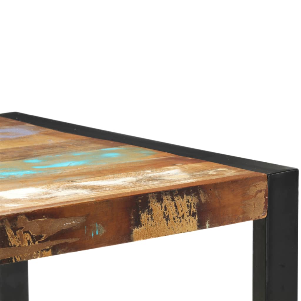 Tavolo da Bar 110x60x110 cm in Legno Massello di Recupero