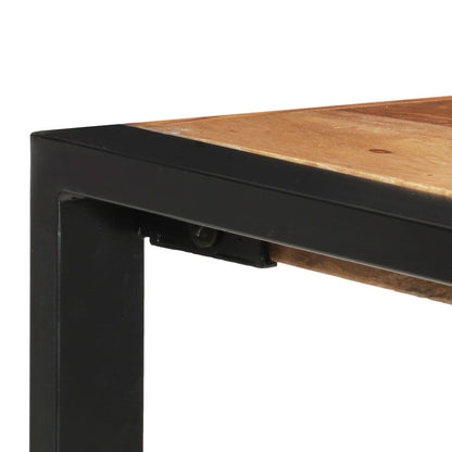 Tavolo da Bar 140x70x110cm in Legno Massello di Acacia