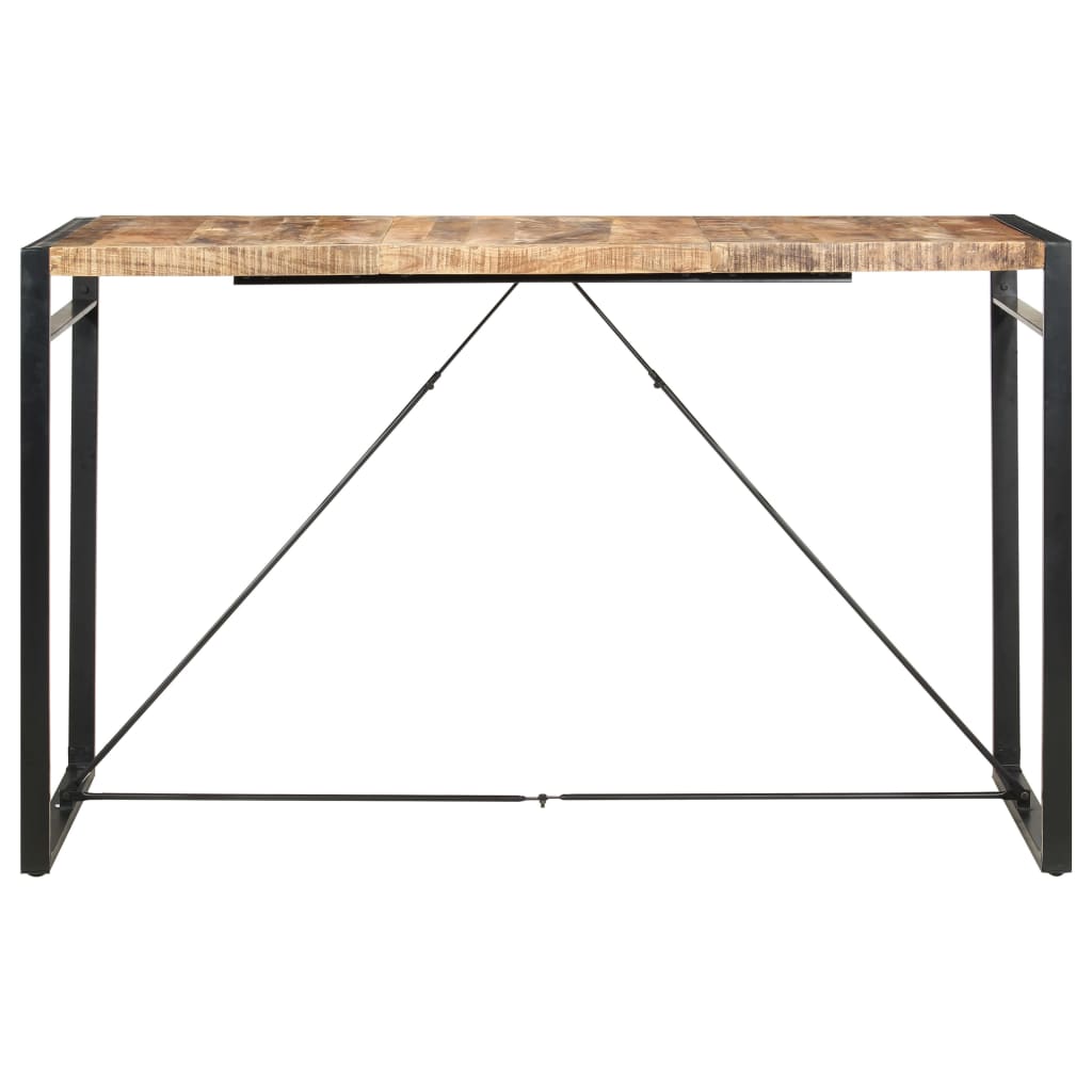 Tavolo da Bar 180x90x110cm in Legno Massello di Mango