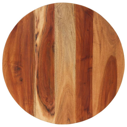 Piano Tavolo in Legno Massello di Acacia Rotondo 15-16 mm 60 cm