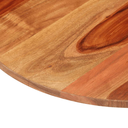Piano Tavolo in Legno Massello di Acacia Rotondo 15-16 mm 60 cm