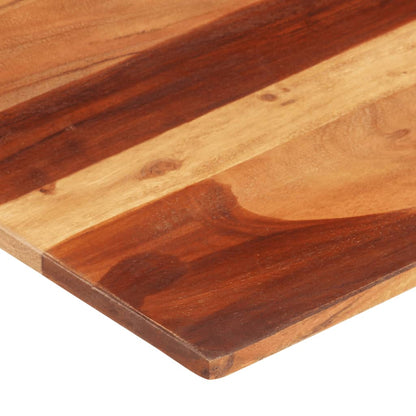 Piano Tavolo in Legno Massello di Acacia 15-16 mm 60x60 cm