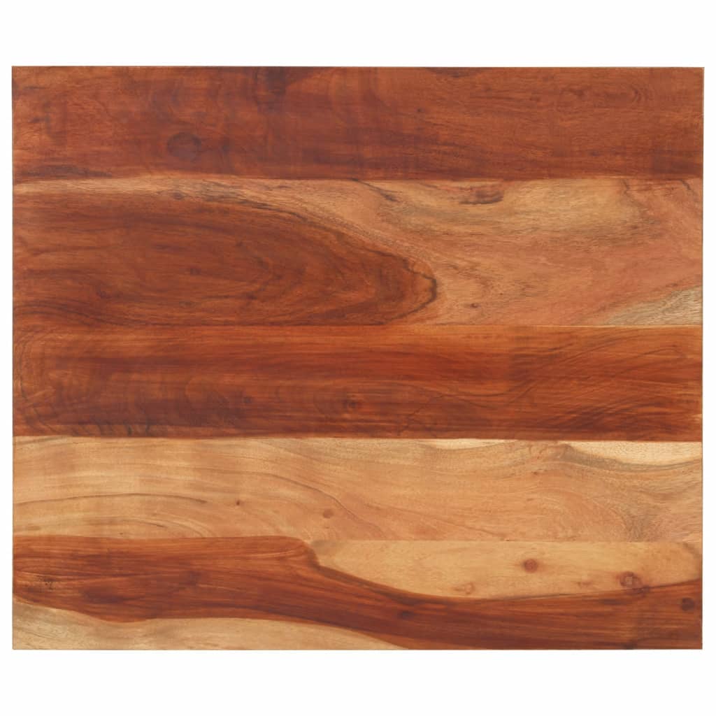 Piano Tavolo in Legno Massello di Acacia 15-16 mm 60x70 cm
