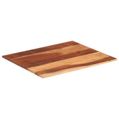 Piano Tavolo in Legno Massello di Acacia 15-16 mm 60x70 cm