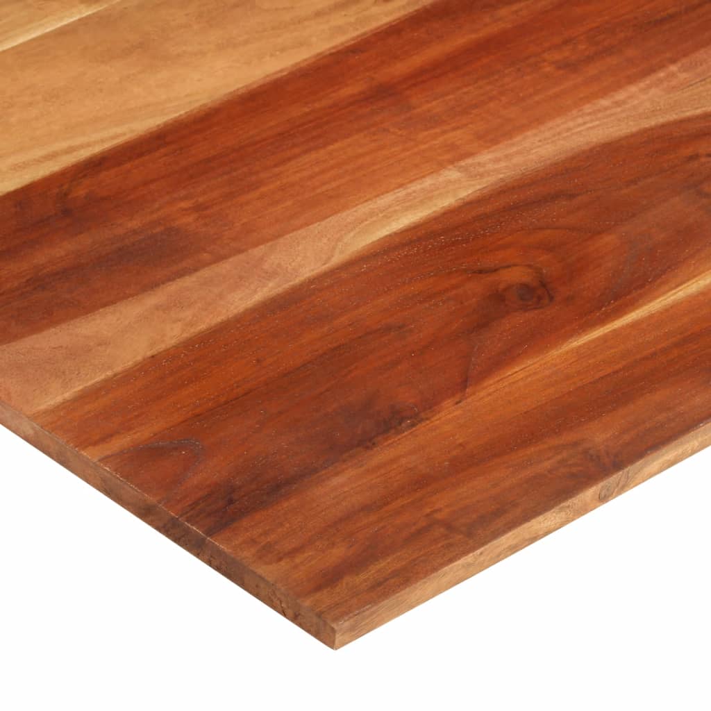 Piano Tavolo in Legno Massello di Acacia 15-16 mm 60x80 cm