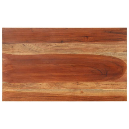 Piano Tavolo in Legno Massello di Acacia 15-16 mm 60x100 cm