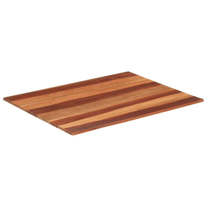 Piano Tavolo in Legno Massello di Acacia 15-16 mm 70x90 cm