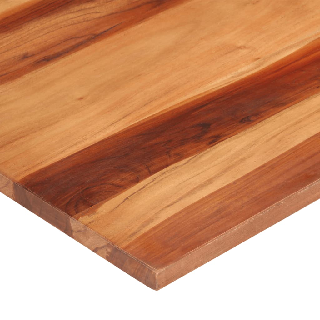 Piano Tavolo in Legno Massello di Acacia 25-27 mm 60x80 cm