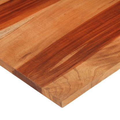 Piano Tavolo in Legno Massello di Acacia 25-27 mm 60x90 cm