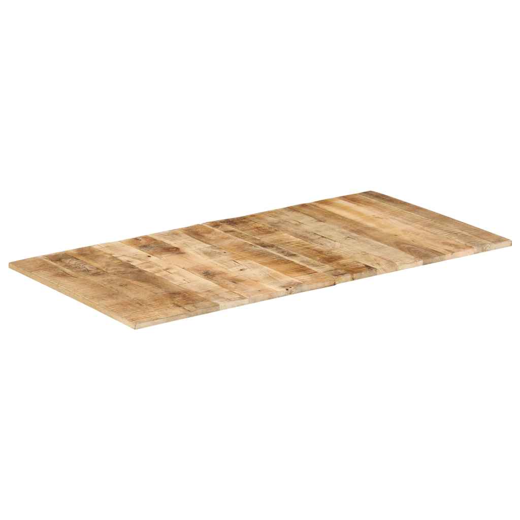 Piano Tavolo in Legno Massello di Mango 15-16 mm 120x60 cm