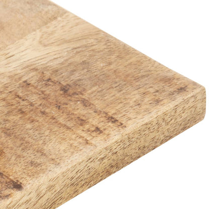 Piano Tavolo in Legno Massello di Mango 15-16 mm 80x70 cm