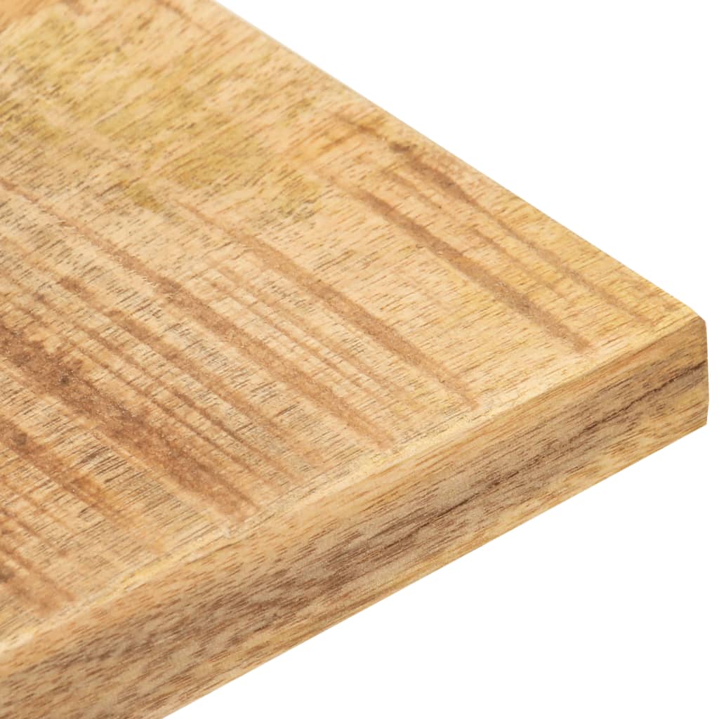 Piano Tavolo in Legno Massello di Mango 25-27 mm 60x60 cm