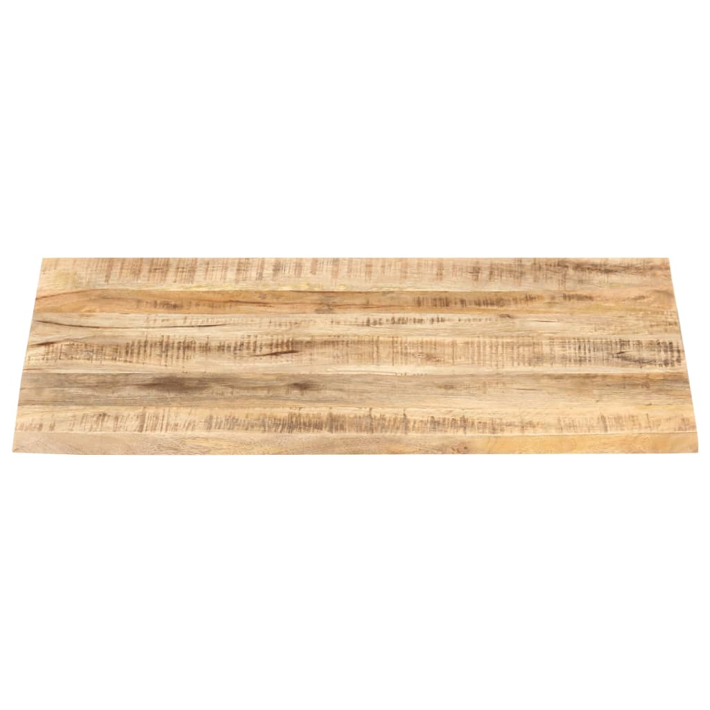 Piano Tavolo in Legno Massello di Mango 25-27 mm 80x60 cm