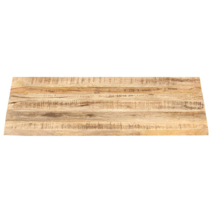 Piano Tavolo in Legno Massello di Mango 25-27 mm 80x60 cm