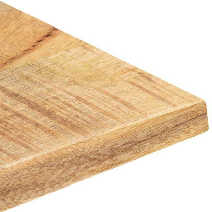 Piano Tavolo in Legno Massello di Mango 25-27 mm 80x60 cm