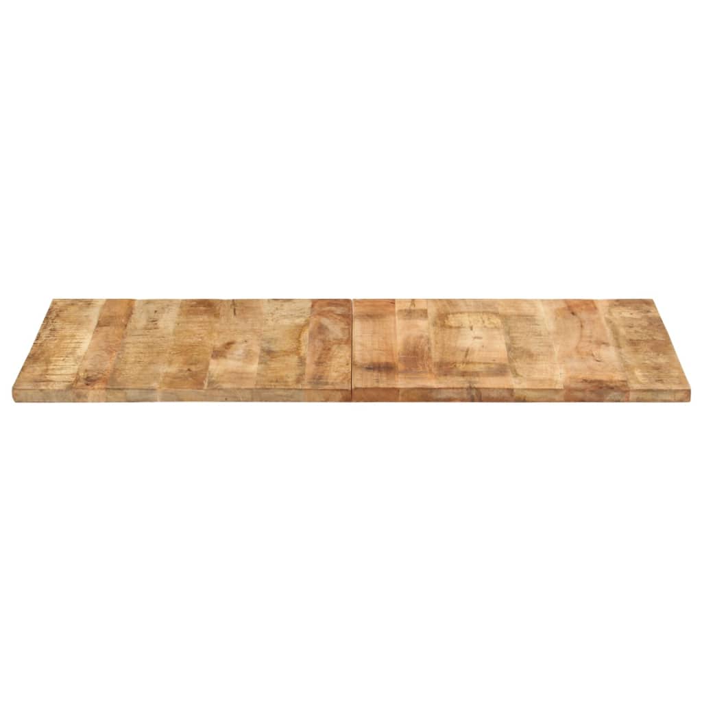 Piano Tavolo in Legno Massello Mango 25-27 mm 120x60 cm