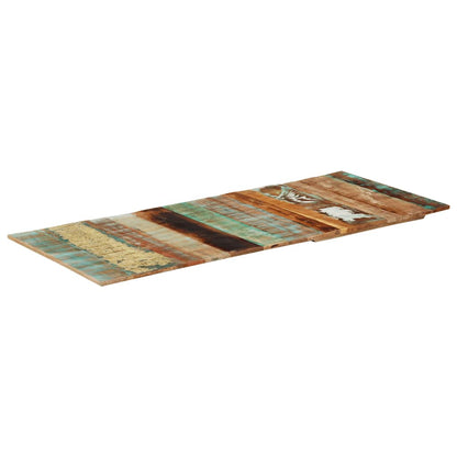 Piano Tavolo Rettangolare 60x140 cm 15-16 mm Legno di Recupero