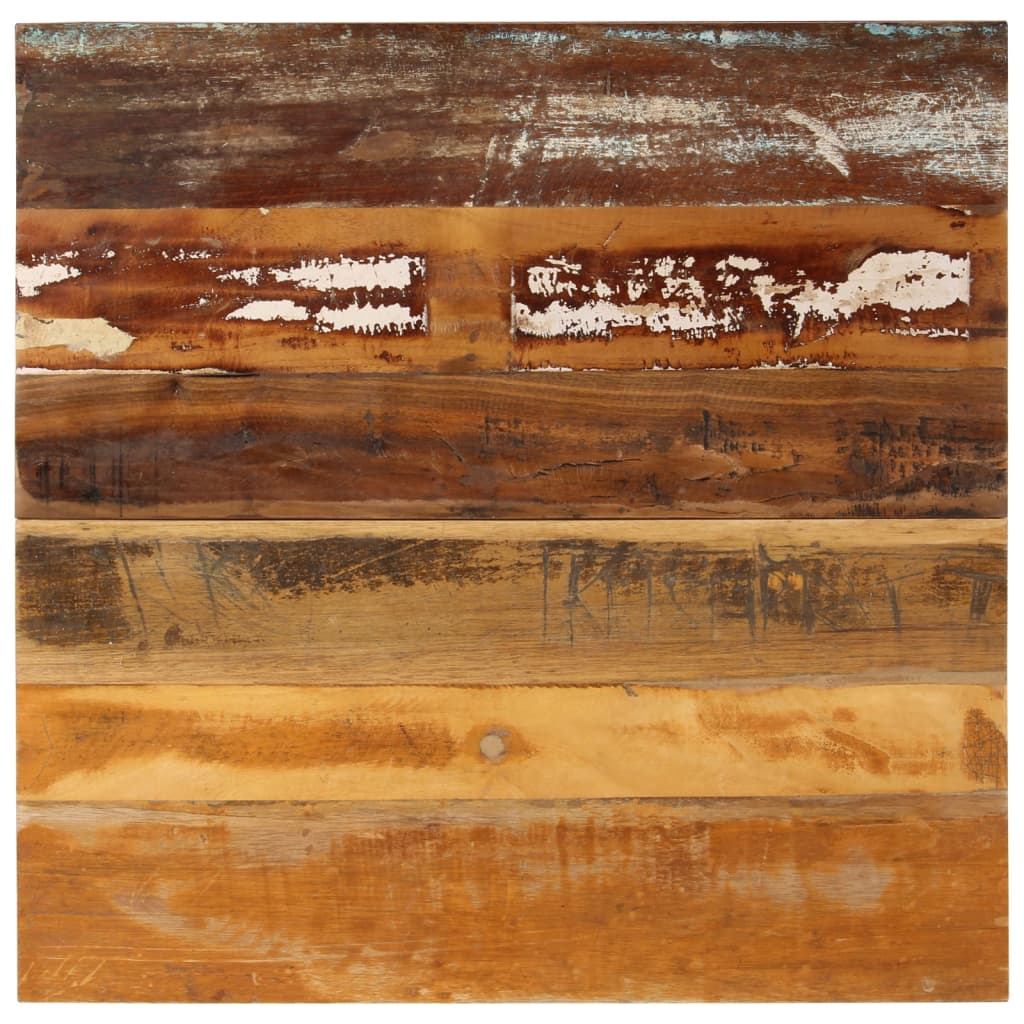 Piano Tavolo Quadrato 70x70 cm 15-16 mm in Legno di Recupero
