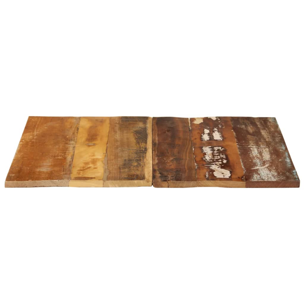 Piano Tavolo Quadrato 70x70 cm 15-16 mm in Legno di Recupero