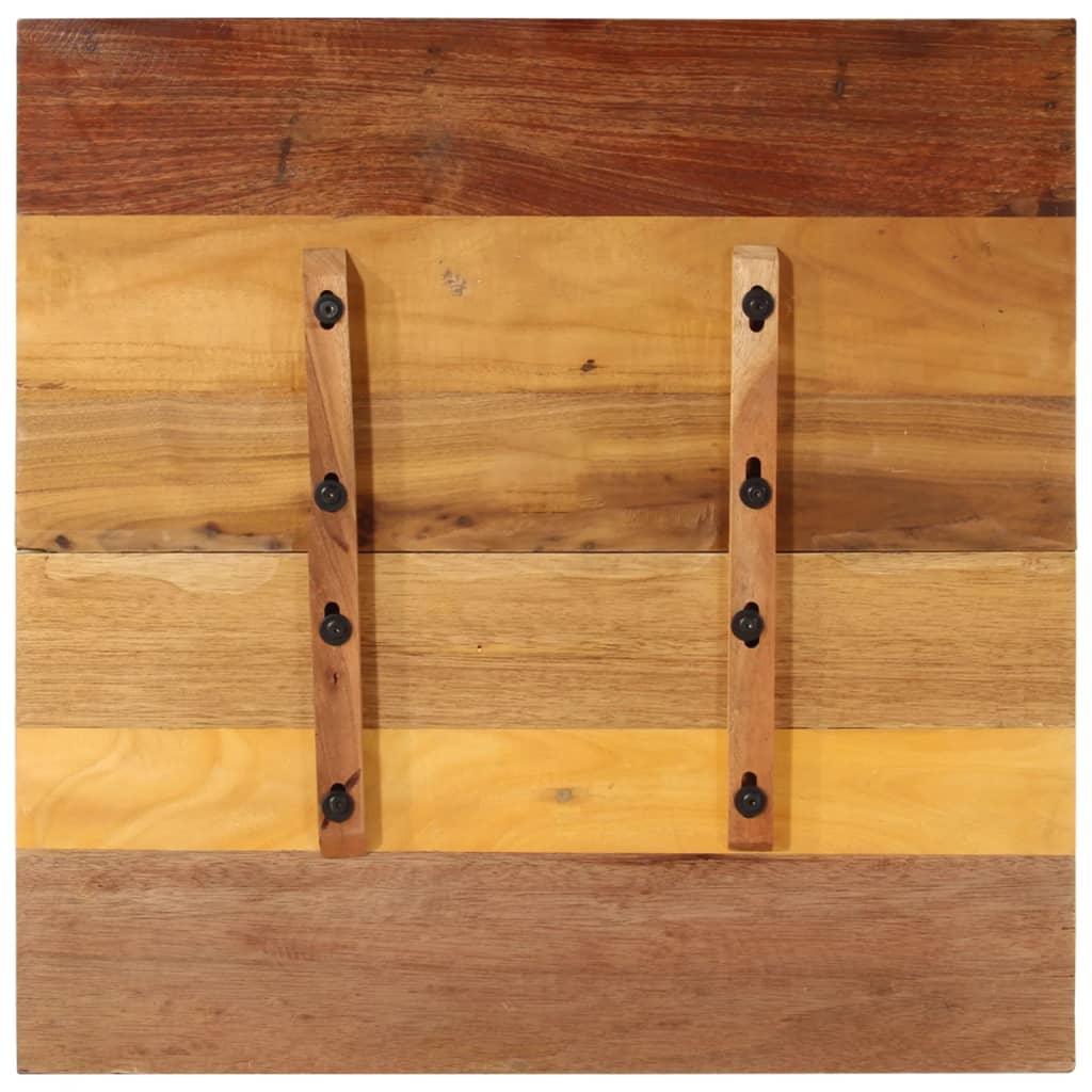 Piano Tavolo Quadrato 70x70 cm 15-16 mm in Legno di Recupero