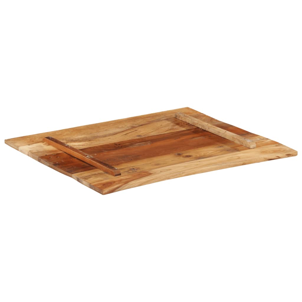 Piano Tavolo Rettangolare 70x80 cm 15-16 mm Legno di Recupero