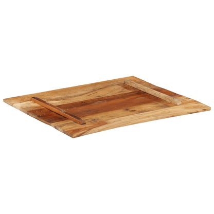 Piano Tavolo Rettangolare 70x80 cm 15-16 mm Legno di Recupero