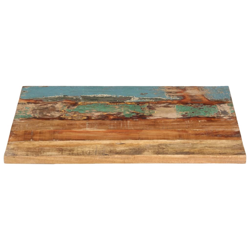 Piano Tavolo Rettangolare 60x70 cm 25-27 mm Legno di Recupero