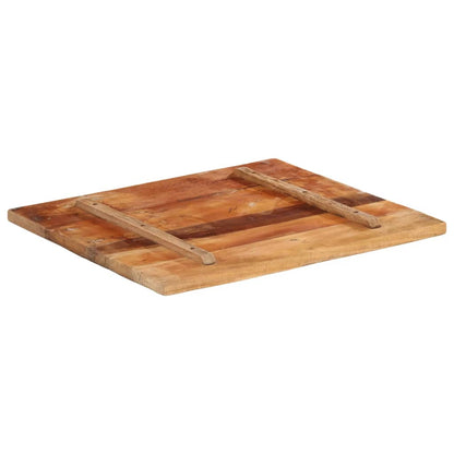 Piano Tavolo Rettangolare 60x70 cm 25-27 mm Legno di Recupero