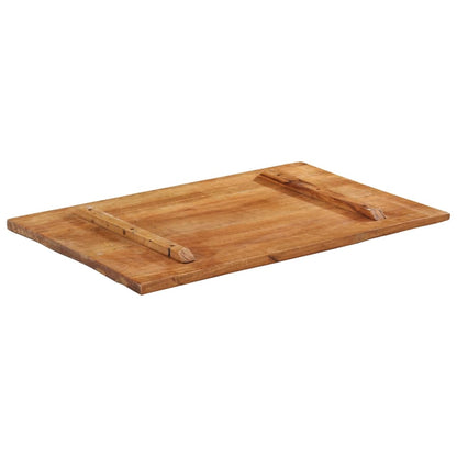Piano Tavolo Rettangolare 60x90 cm 25-27 mm Legno di Recupero