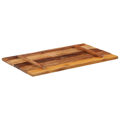 Piano Tavolo Rettangolare 60x100 cm 25-27 mm Legno di Recupero