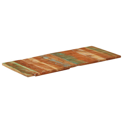 Piano Tavolo Rettangolare 60x140 cm 25-27 mm Legno di Recupero