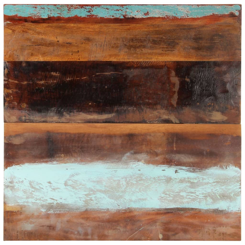 Piano Tavolo Quadrato 80x80 cm 25-27 mm in Legno di Recupero
