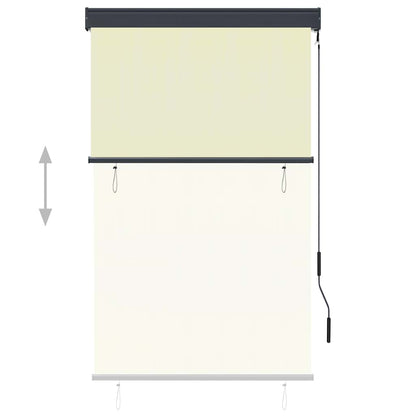 Tenda a Rullo per Esterni 100x250 cm Crema