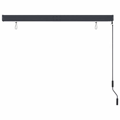 Tenda a Rullo per Esterni 160x250 cm Bianca e Arancione