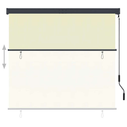 Tenda a Rullo per Esterni 160x250 cm Crema