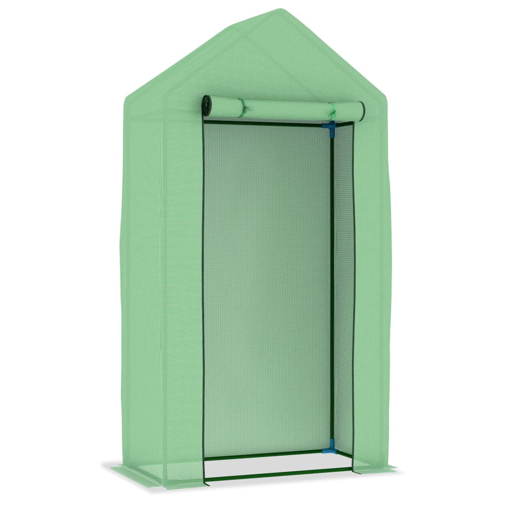 Serra con Struttura in Acciaio 0,5 mÂ² 1x0,5x1,9 m