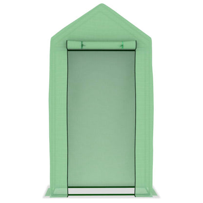 Serra con Struttura in Acciaio 0,5 mÂ² 1x0,5x1,9 m