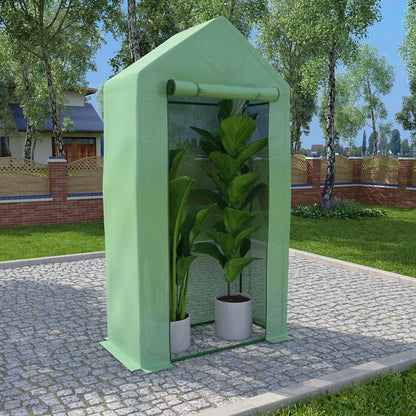 Serra con Struttura in Acciaio 0,5 mÂ² 1x0,5x1,9 m