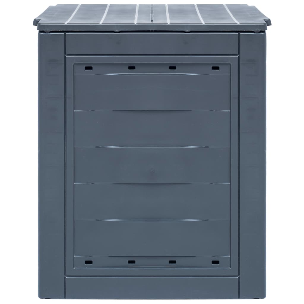 Compostiere per Giardino 3 pz Grigio 60x60x73 cm 780 L