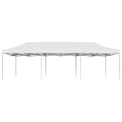 Tenda Pieghevole Pop-Up 3x9 m Bianca
