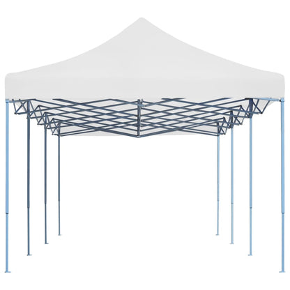 Tenda Pieghevole Pop-Up 3x9 m Bianca