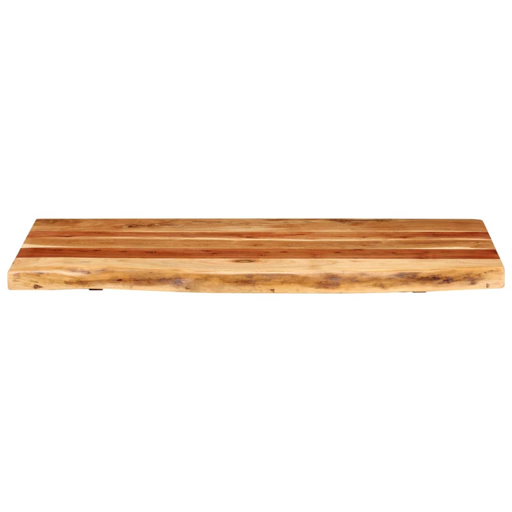 Piano per VanitÃƒÂ  Bagno in Massello di Acacia 100x52x3,8 cm