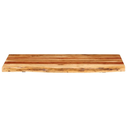 Piano per VanitÃƒÂ  Bagno in Massello di Acacia 100x52x3,8 cm