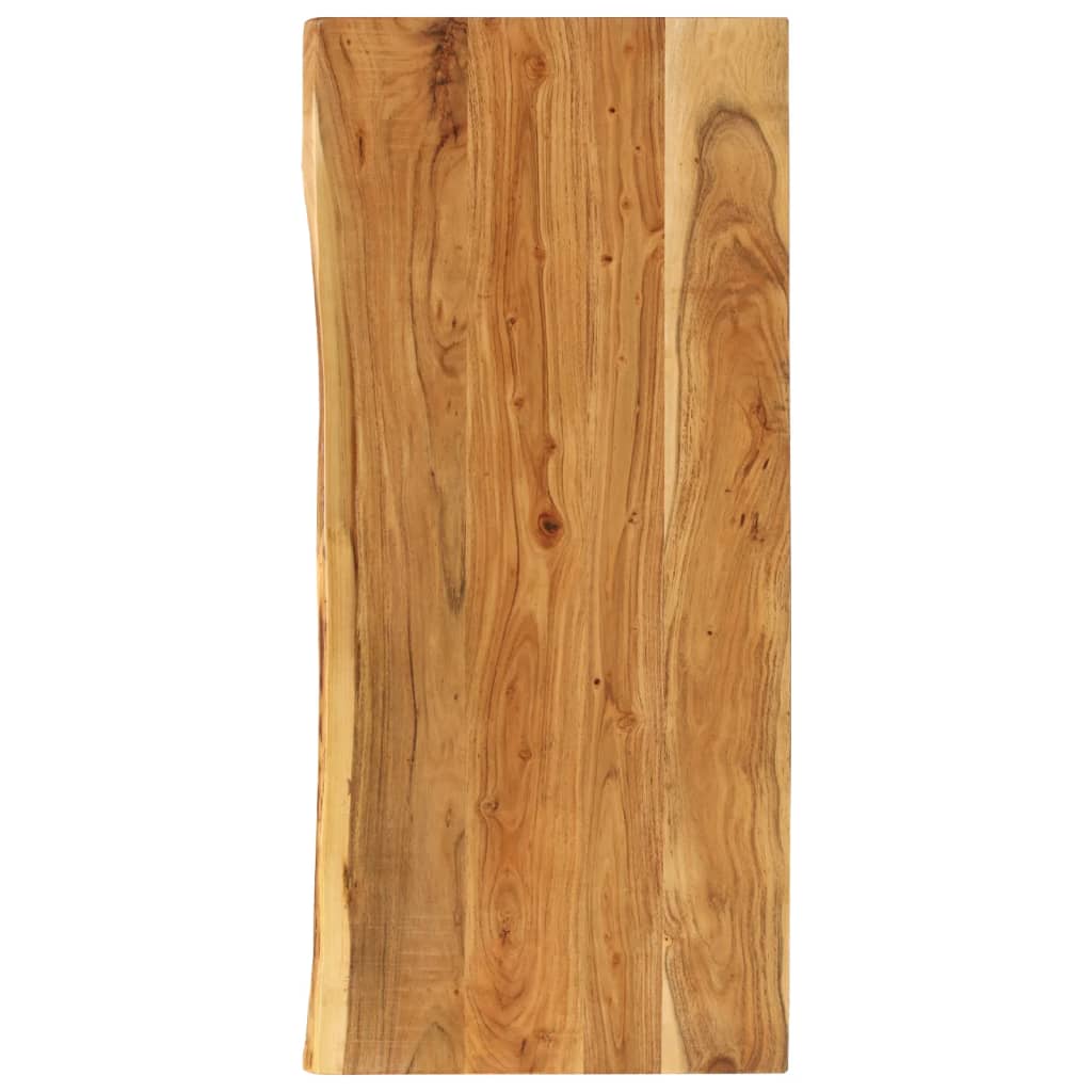 Piano per VanitÃƒÆ’Ã‚Â  Bagno in Massello di Acacia 140x52x2,5 cm