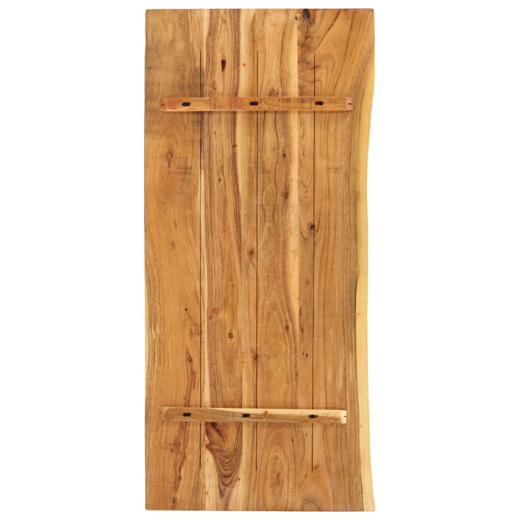 Piano per VanitÃƒÆ’Ã‚Â  Bagno in Massello di Acacia 140x52x2,5 cm