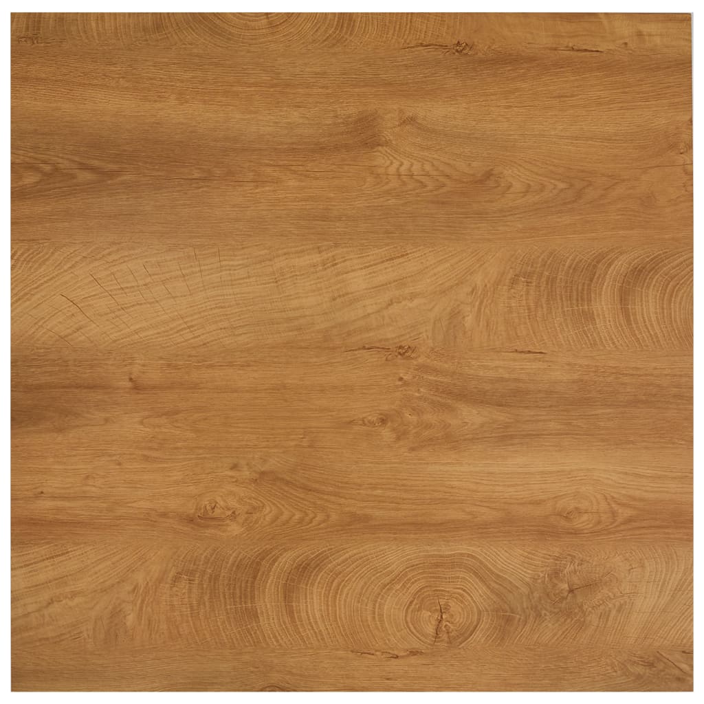 Tavolo da Pranzo Rovere e Nero 80,5x80,5x73 cm in MDF
