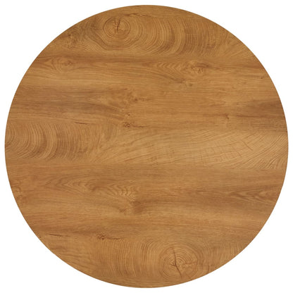 Tavolo da Pranzo Rovere e Nero 90x73,5 cm in MDF