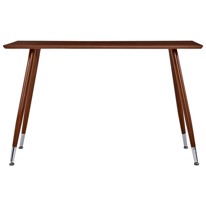 Tavolo da Pranzo Marrone 120x60x74 cm in MDF