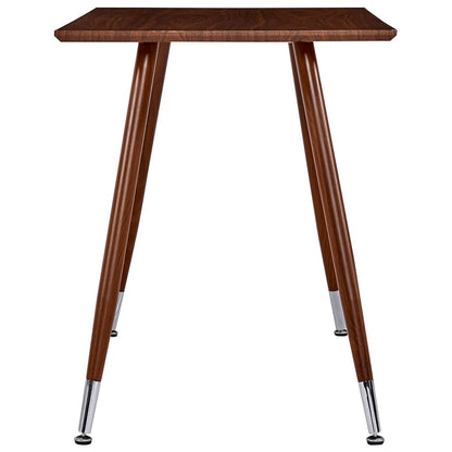 Tavolo da Pranzo Marrone 120x60x74 cm in MDF