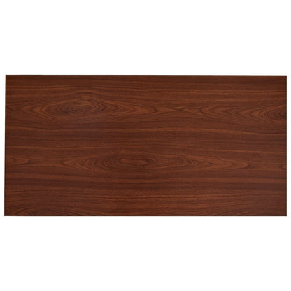 Tavolo da Pranzo Marrone 120x60x74 cm in MDF
